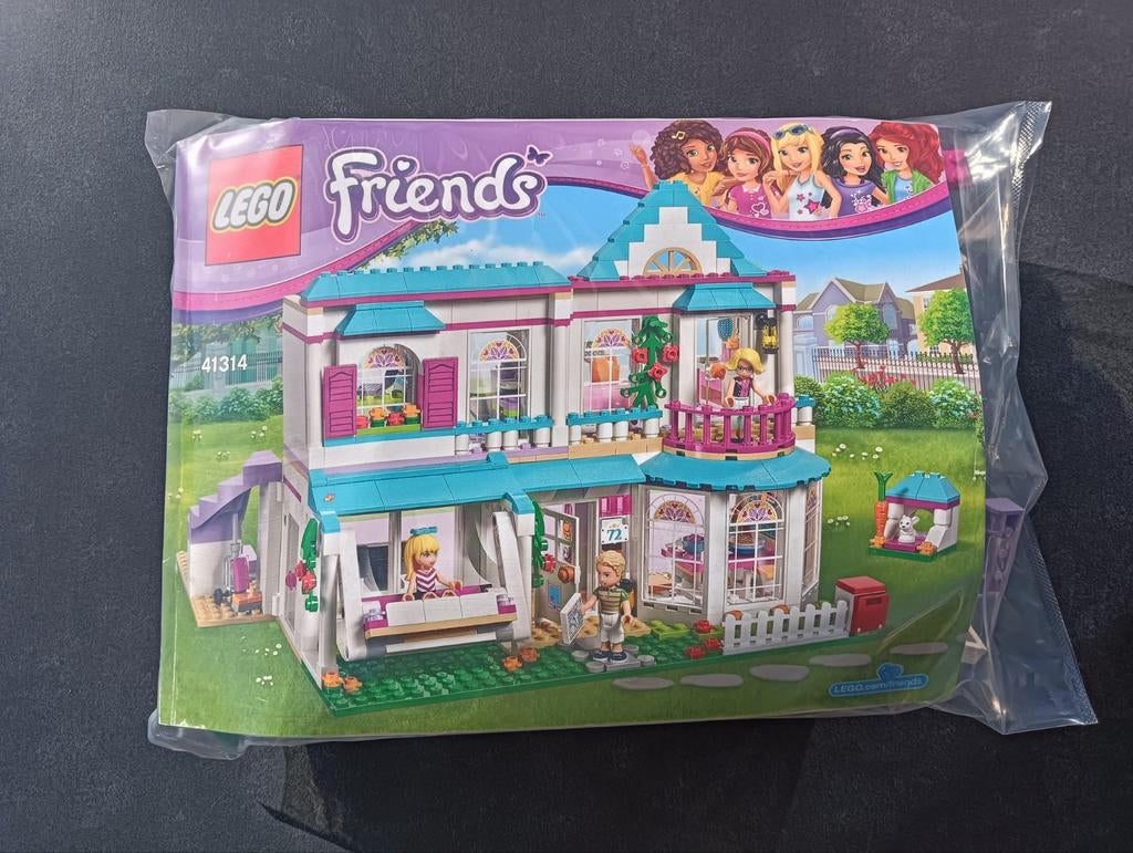 Lego Friends set 41314 Stephanie's huis, Ophalen of Verzenden, Zo goed als nieuw, Complete set, Lego