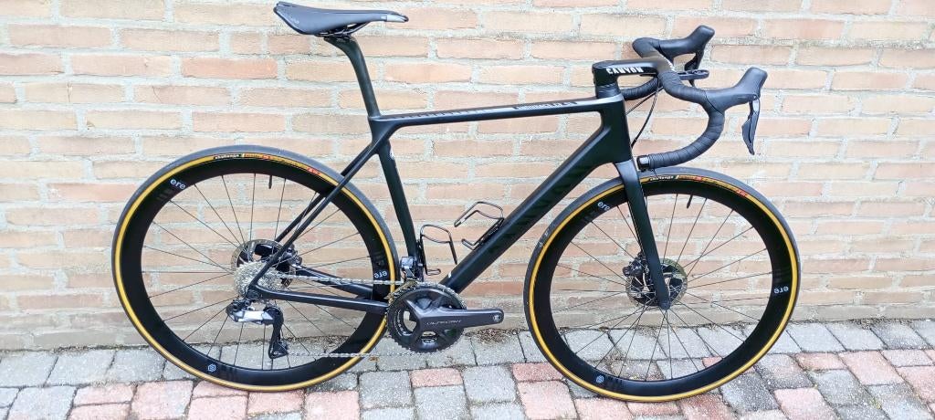 Canyon Endurace CF SL 8.0 Ultegra Di2 12-speed, Maat M, Carbon, Zo goed als nieuw, Meer dan 20 versnellingen, 53 tot 57 cm