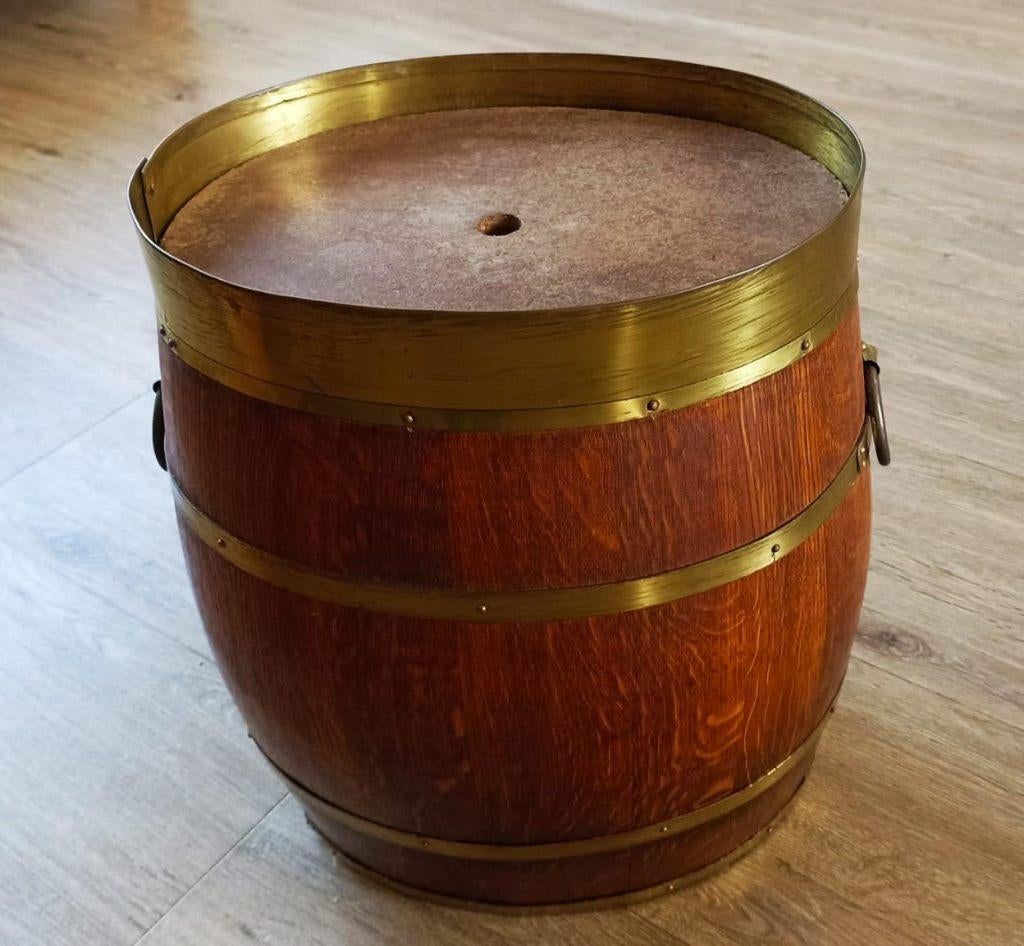 oude karnton / ton / houten vat, Ophalen of Verzenden