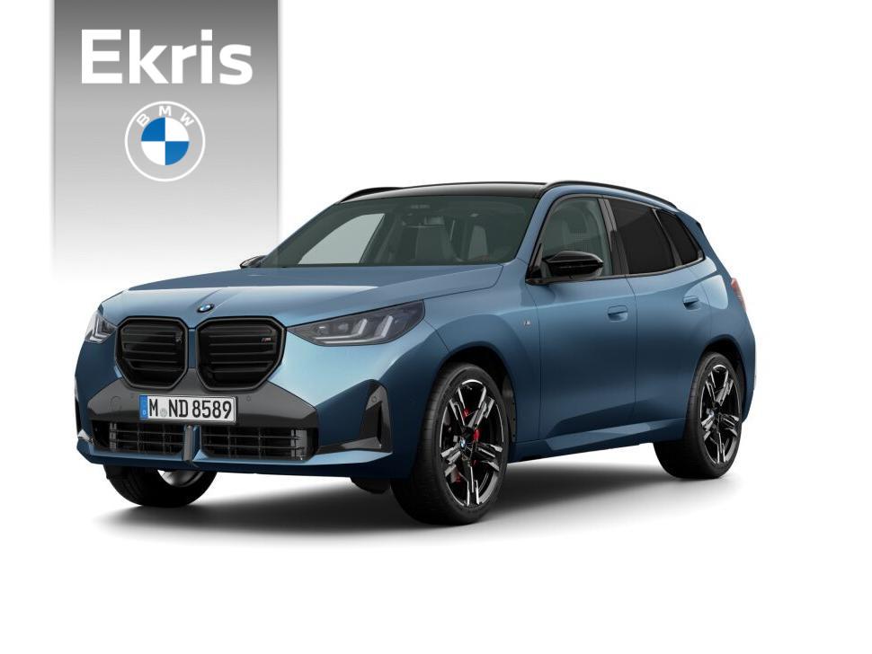 BMW X3 M50 | M Sportpakket Pro | Innovation Package | Comfor, Stof, 398 pk, Blauw, Bedrijf