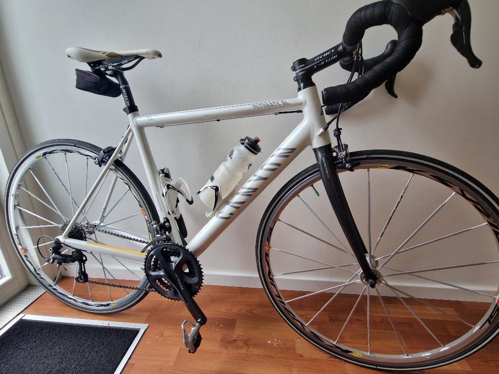 Canyon racefiets wit, Heren, Aluminium, Zo goed als nieuw, Meer dan 20 versnellingen