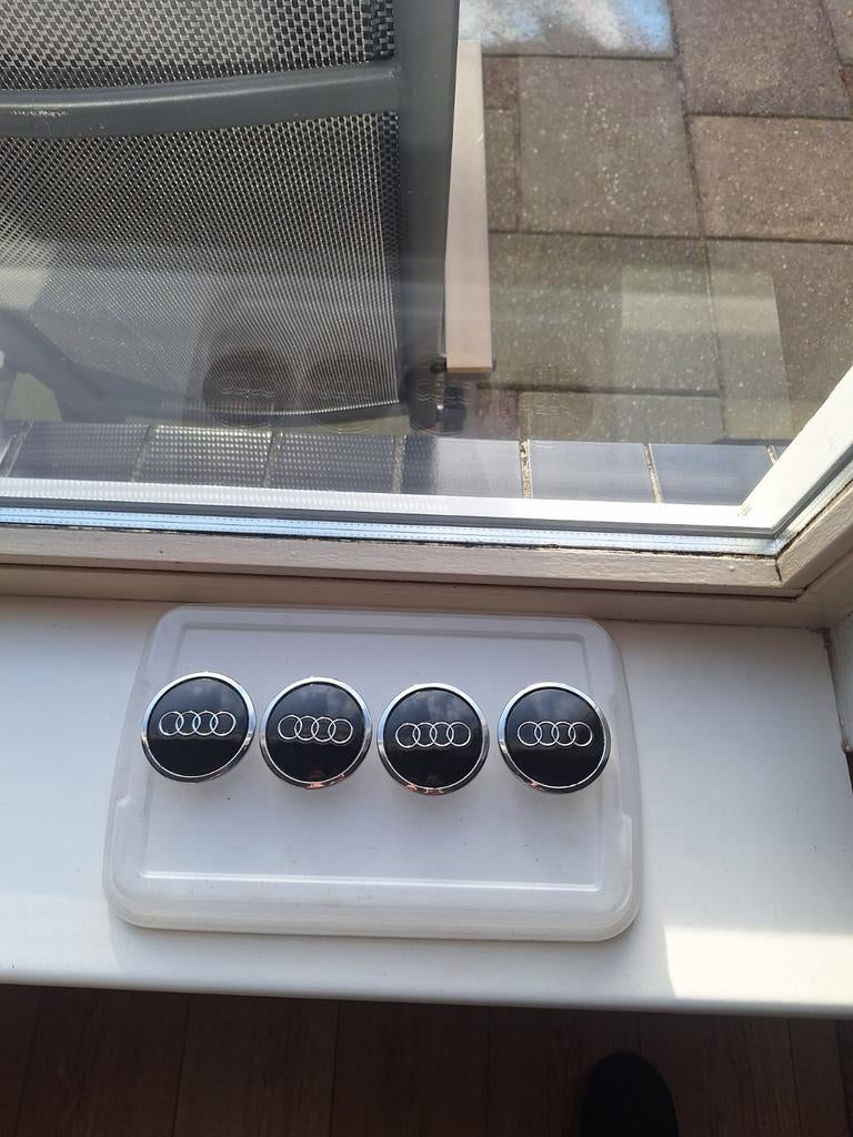Originele Audi naafdoppen OEM, Ophalen of Verzenden