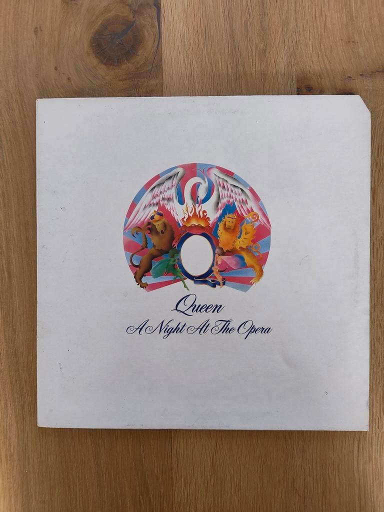 Queen - A Night At The Opera LP (Gebruikt), Ophalen of Verzenden, Gebruikt, 12 inch, Poprock