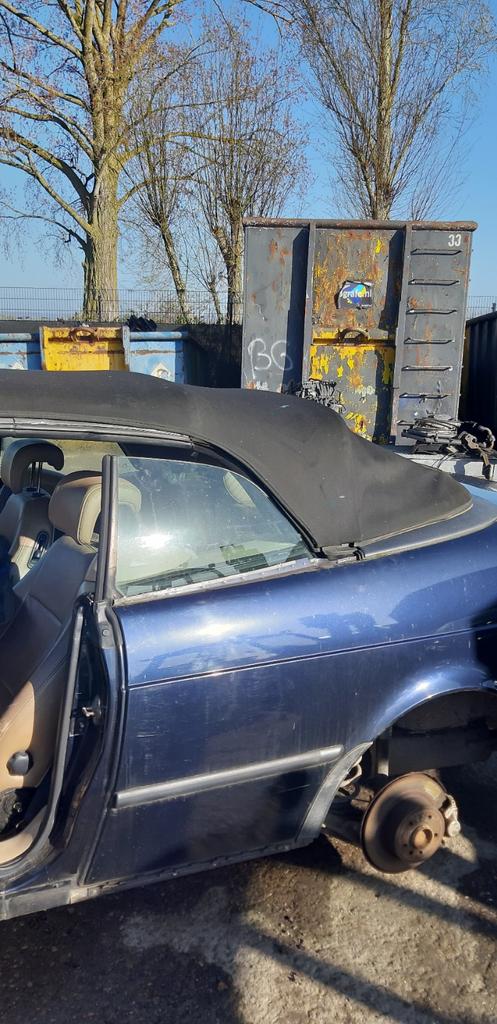 Te koop punt gaaf cabrio dak van Saab 9-3, Auto-onderdelen, Carrosserie en Plaatwerk, Ophalen, Voor, Motorkap