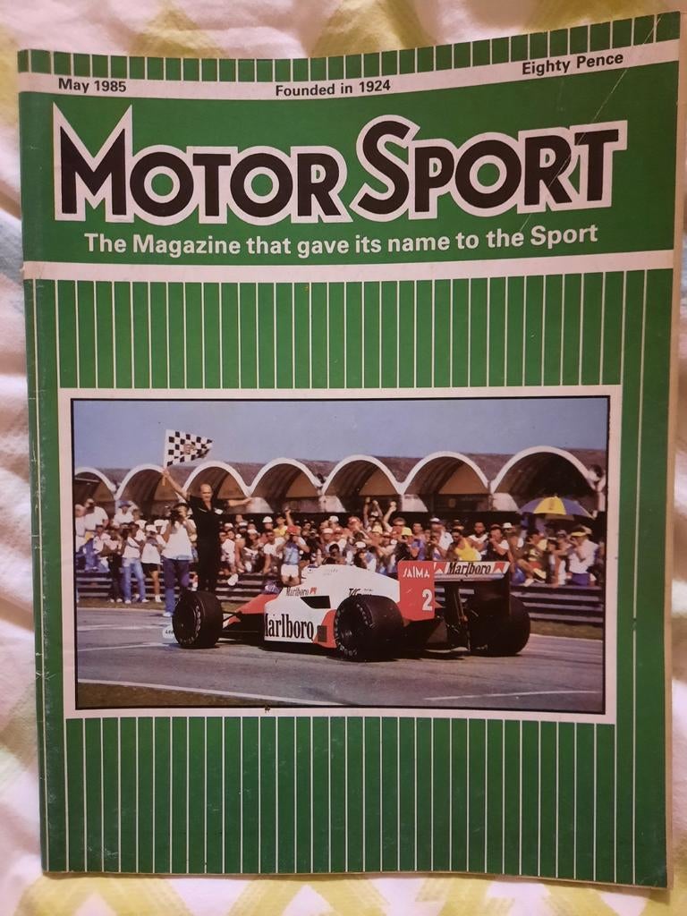 Motor Sport Magazine mei 1985, Ophalen of Verzenden