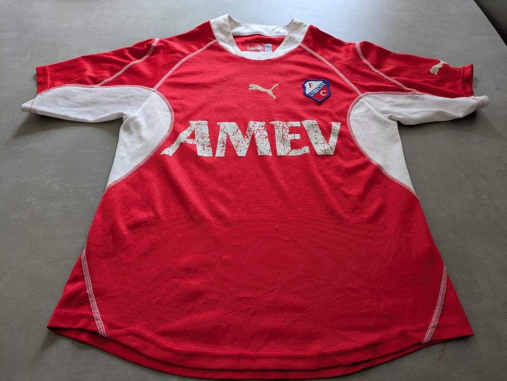 Voetbalshirt FC Utrecht Kuijt vintage shirt 2002, Maat XL, Ophalen of Verzenden, Zo goed als nieuw, Shirt
