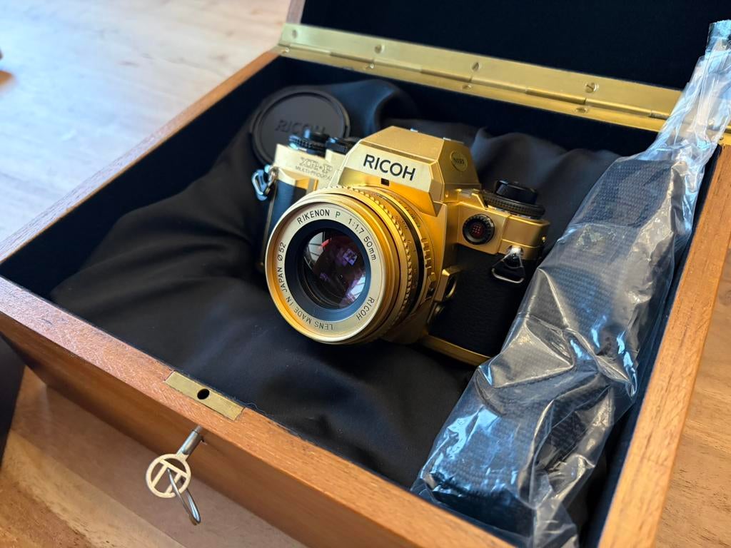 Ricoh XR-P Gold edition *Mint*, Ophalen of Verzenden