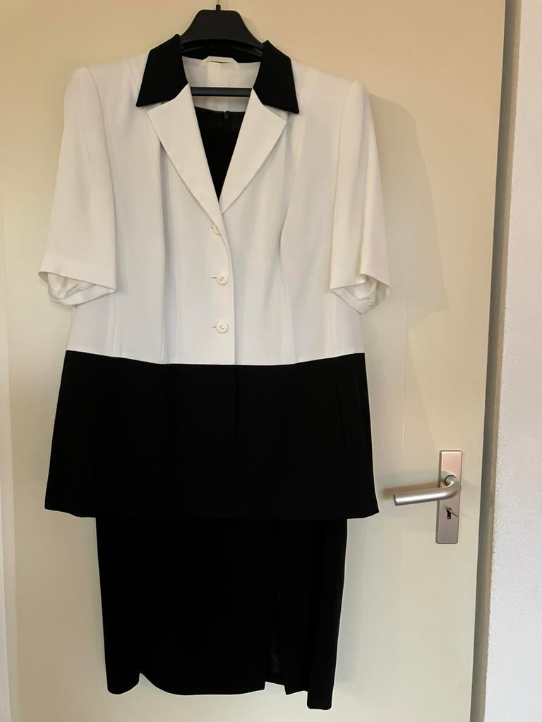 Dames japon met jasje., Overige typen, Zwart, Maat 42/44 (L), Ophalen of Verzenden