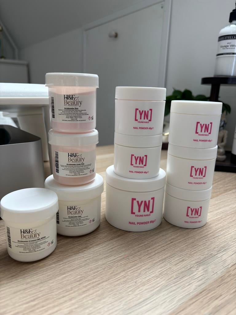 Acryl producten voor nagelsalon, Sieraden, Tassen en Uiterlijk, Uiterlijk | Cosmetica en Make-up, Ophalen of Verzenden, Zo goed als nieuw