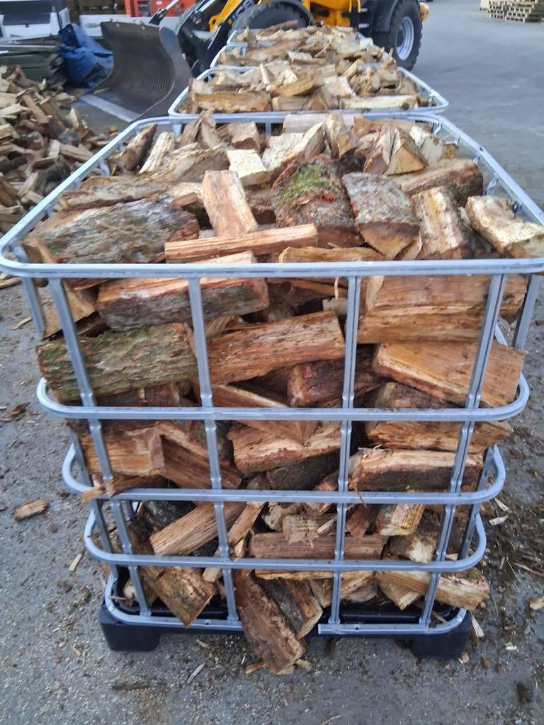 Mooi gekloofd eikenhout, Tuin en Terras, Haardhout, 6 m³ of meer, Ophalen, Eikenhout, Blokken