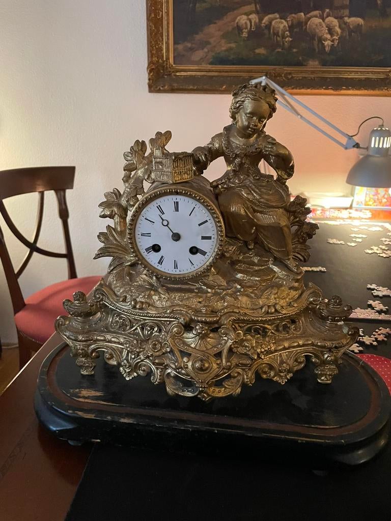 Franse pendule, Antiek en Kunst, Antiek | Klokken, Ophalen