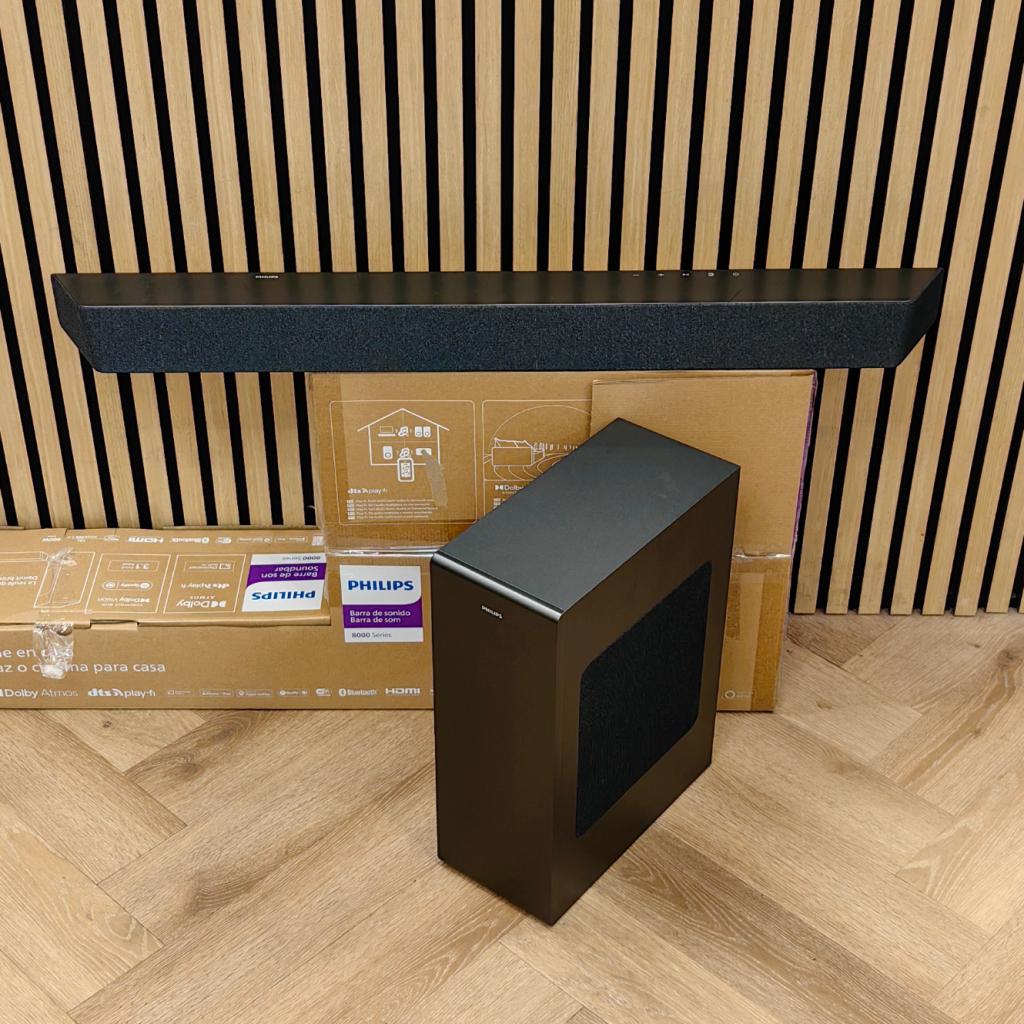 Philips TAB8507B Bluetooth Soundbar - Netjes, Philips, Zo goed als nieuw, Support@philips.com, Philips Center
Amstelplein 2
1096 BC Amsterdam
Netherlands