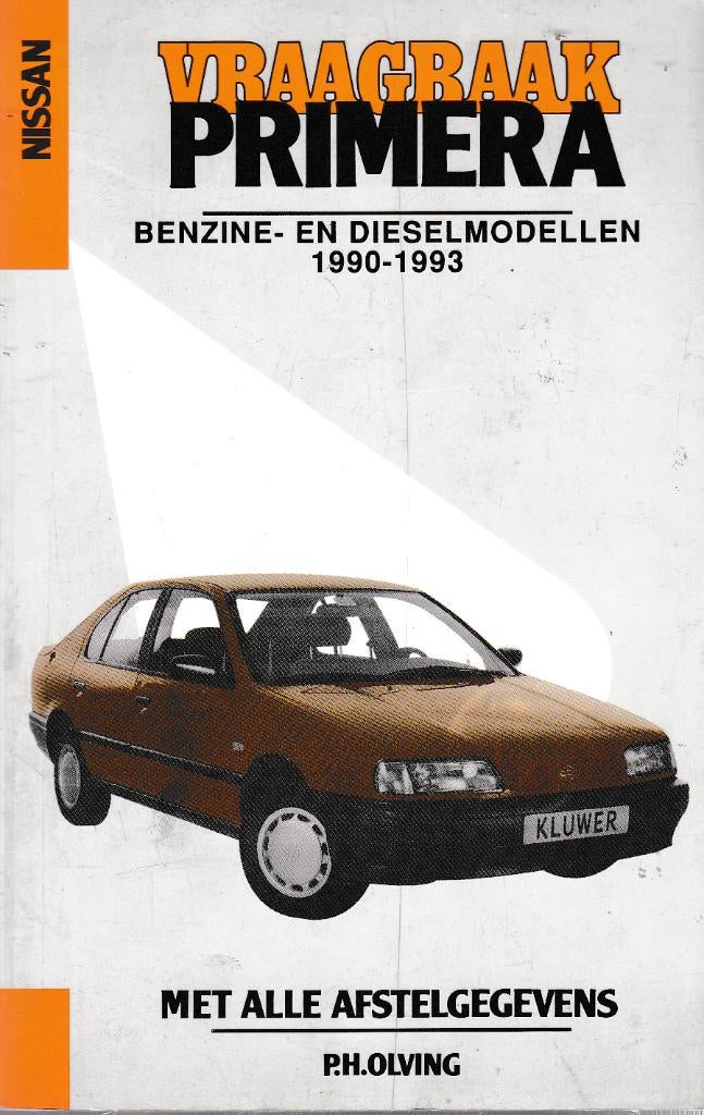 Vraagbaak Nissan Primera Benzine Diesel 1990-1993, Auto diversen, Handleidingen en Instructieboekjes, Verzenden