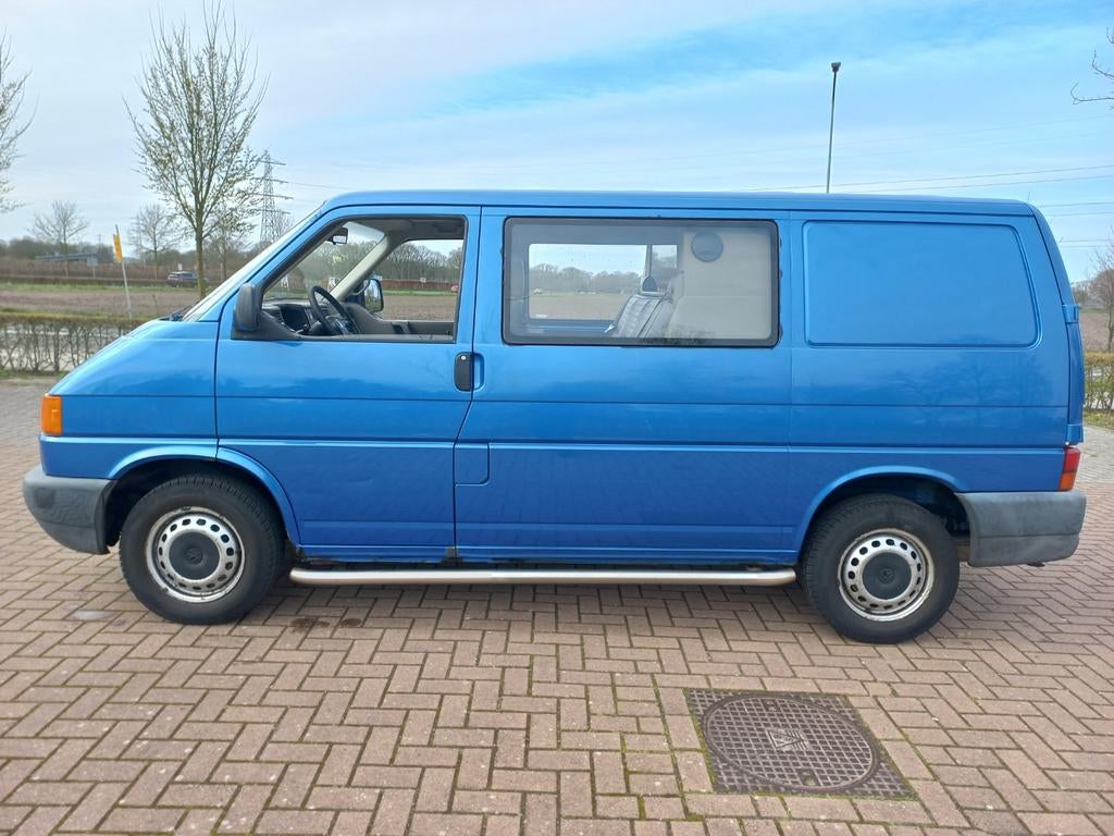Volkswagen Transporter T4 eerste Eigenaar 1999 MET BUSTENT., Auto's, Bestelauto's, Metallic lak, 102 pk, Diesel, Grijs
