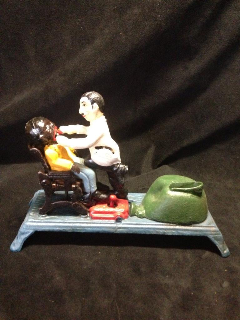 Spaarpot Tandarts, Ophalen of Verzenden, Zo goed als nieuw, Metaal of Blik, Overige thema's