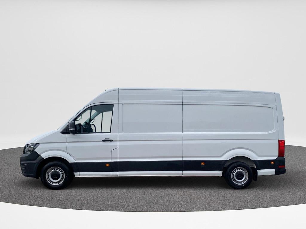 Volkswagen Crafter 35 2.0 TDI L4H3 | 140Pk | Trekhaak Bijrij, Auto's, Bestelauto's, Gebruikt, 4 cilinders, Volkswagen, Wit