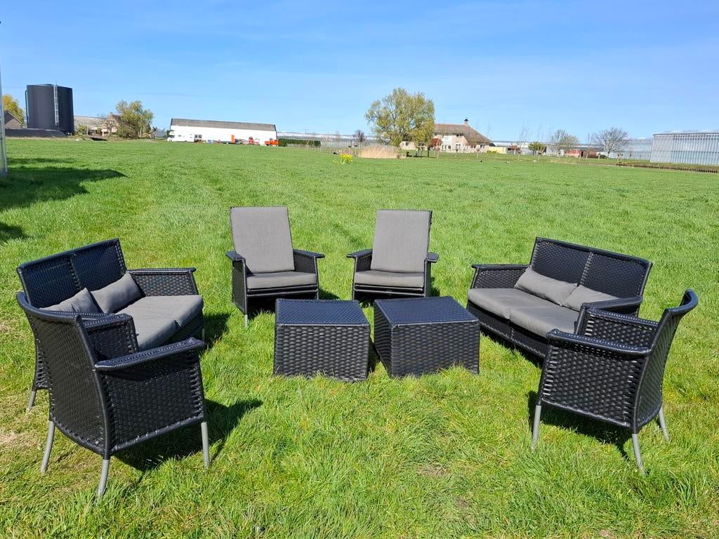 Mooie Val-eur lounge set te koop, Ophalen, Zo goed als nieuw, Aluminium