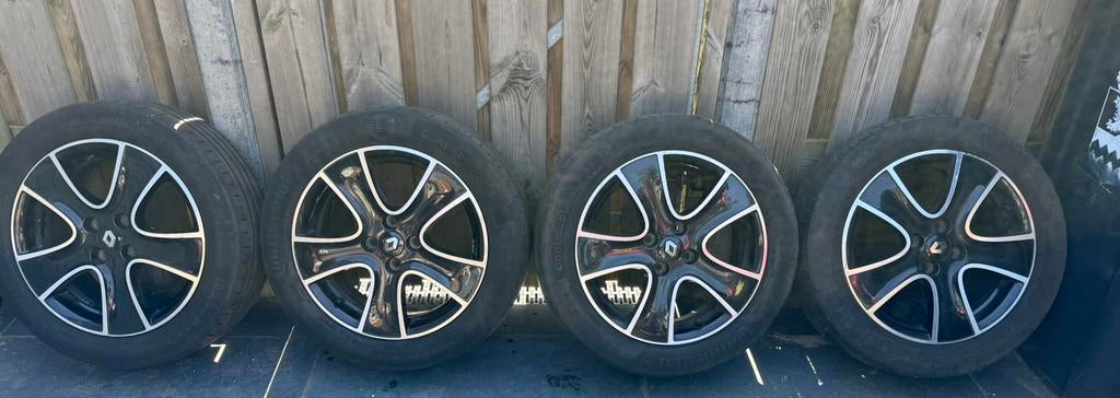 Orginele Renault Clio velgen met banden 195/55 R 16 inch, Ophalen of Verzenden, Gebruikt
