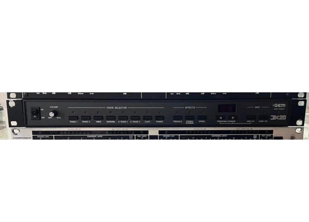 GEM DEX20 rack synth, Muziek en Instrumenten, Ophalen of Verzenden, Zo goed als nieuw, Overige aantallen, Overige merken