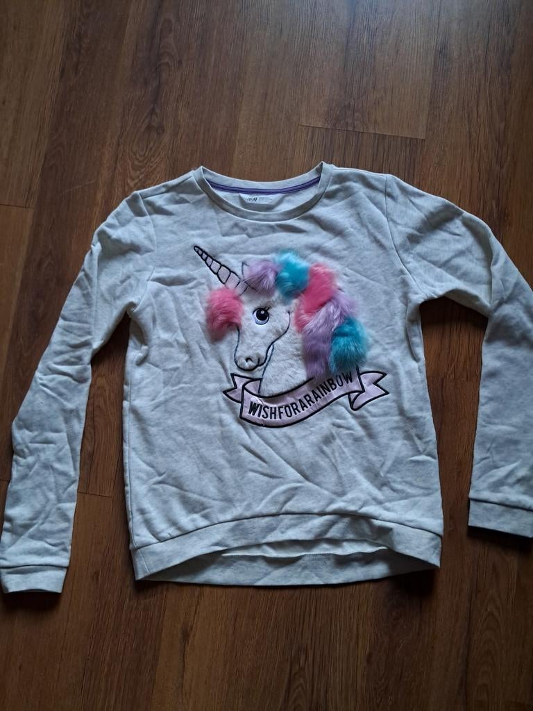 Unicorn trui van H&M maat 170 Nieuw, Ophalen of Verzenden, Nieuw, H&M, Trui of Vest
