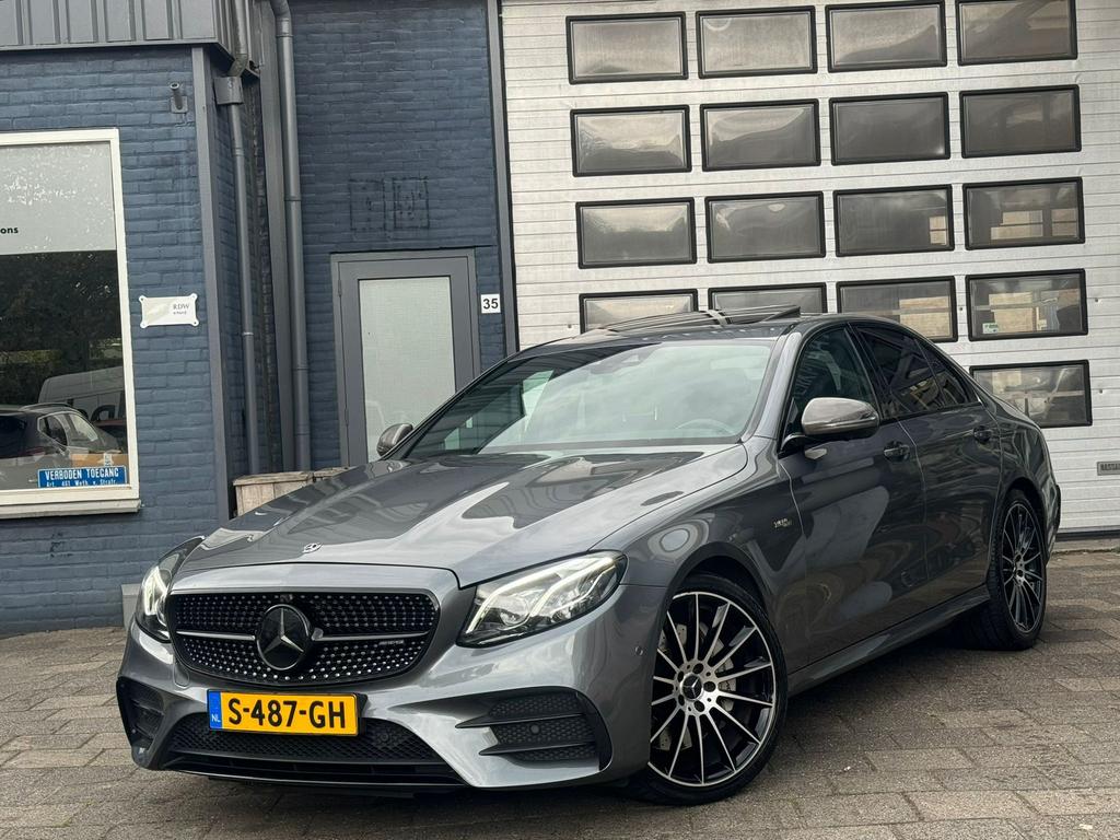 Mercedes-Benz E-Klasse E53 AMG 435pk 4MATIC+ AMG Speedshift, Auto's, Automaat, 435 pk, Zwart, 120 €/maand