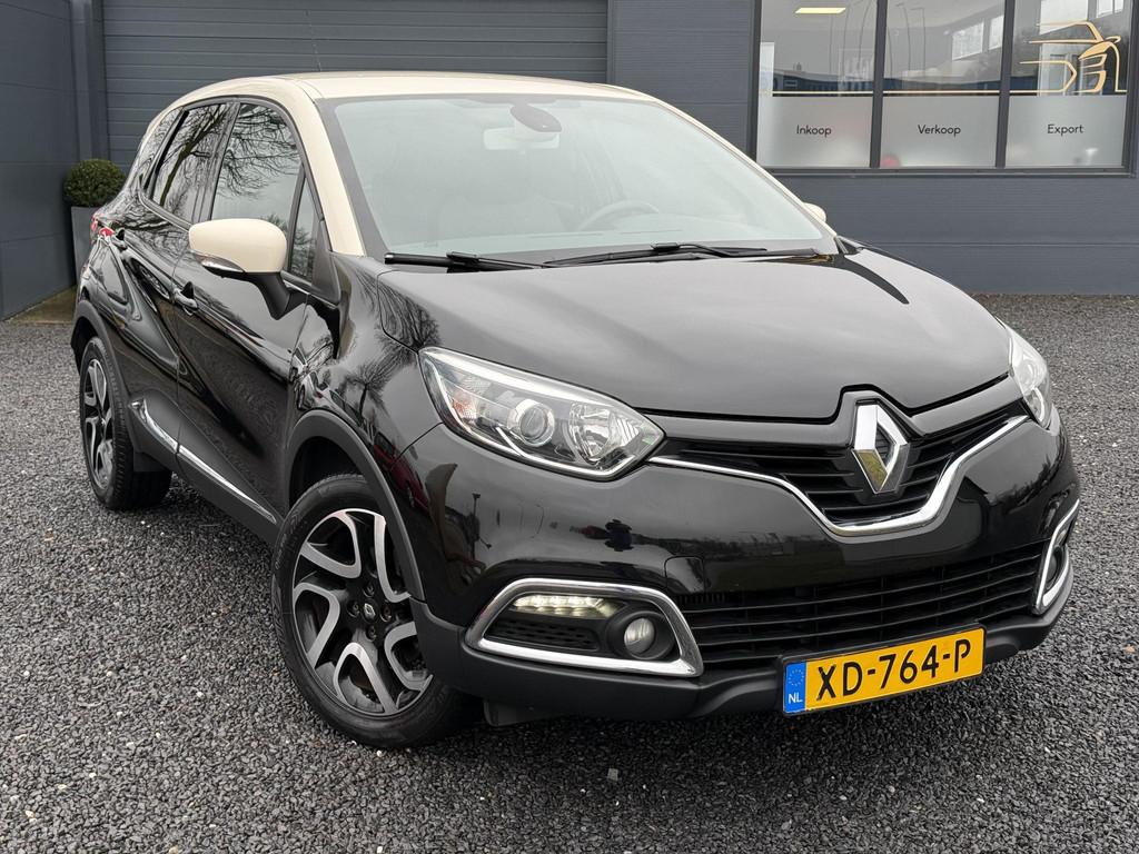 Renault Captur 1.2 TCe Dynamique 2e Eigenaar,NaviAutomaat,Cl, Stof, Euro 6, 4 cilinders, Zwart
