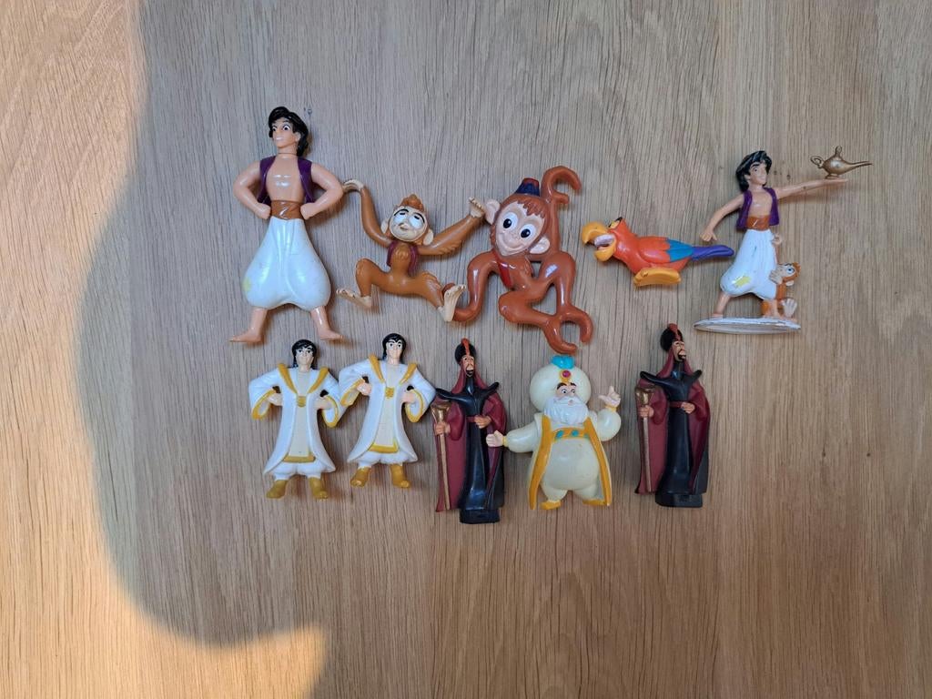 Disney Aladdin Figuren + Paleis Agrabah, Ophalen of Verzenden, Overige figuren, Beeldje of Figuurtje