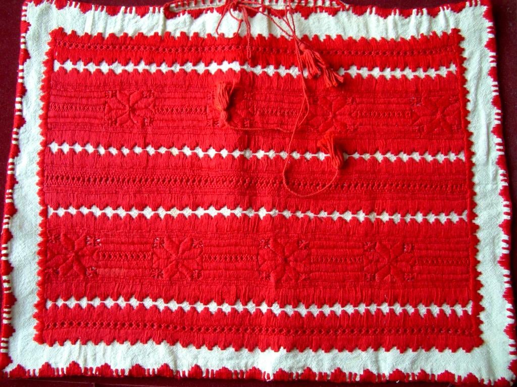 ETNISCH TEXTIEL  HONGARIJE - KUSSEN OVERTREK, Ophalen of Verzenden