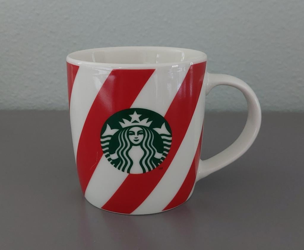 STARBUCKS 2020 Candy Stripe Limited Edtion grote kerst mok, Ophalen of Verzenden, Zo goed als nieuw, Overige stijlen, Kop(pen) en/of Schotel(s)