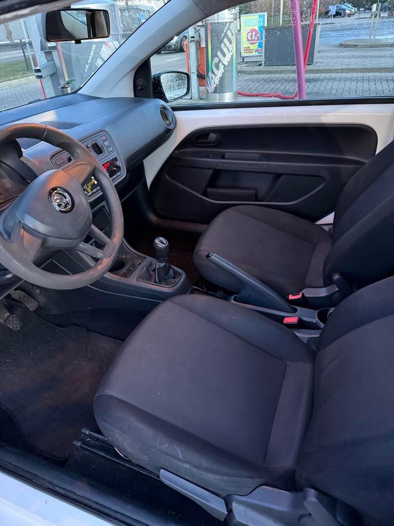 Skoda Citigo 1.0 facelift led 2017 wit airco, Auto's, Voorwielaandrijving, LED verlichting, 4 stoelen, Handgeschakeld