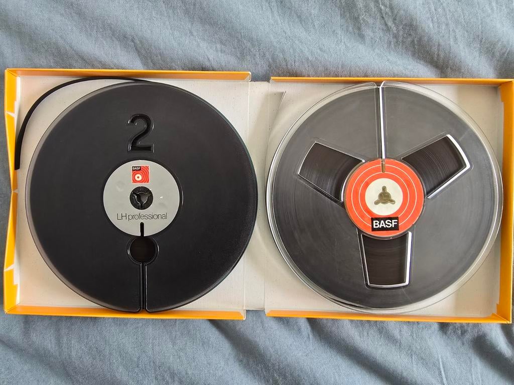 2 Volle BASF Banden, Audio, Tv en Foto, Bandrecorders, Ophalen of Verzenden, Onderdeel