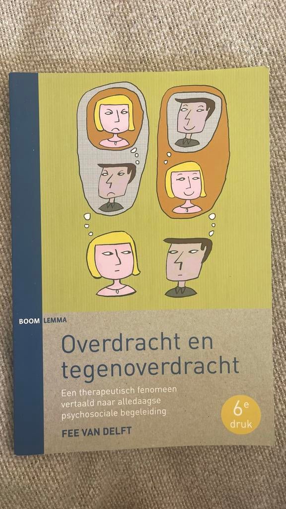 Overdracht en tegenoverdracht - Fee van Delft, Ophalen, Gamma, Zo goed als nieuw, HBO