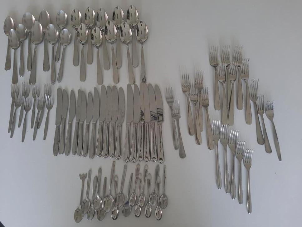 Bestek te koop, Huis en Inrichting, Keuken | Bestek, Ophalen, Nieuw, Rvs of Chroom