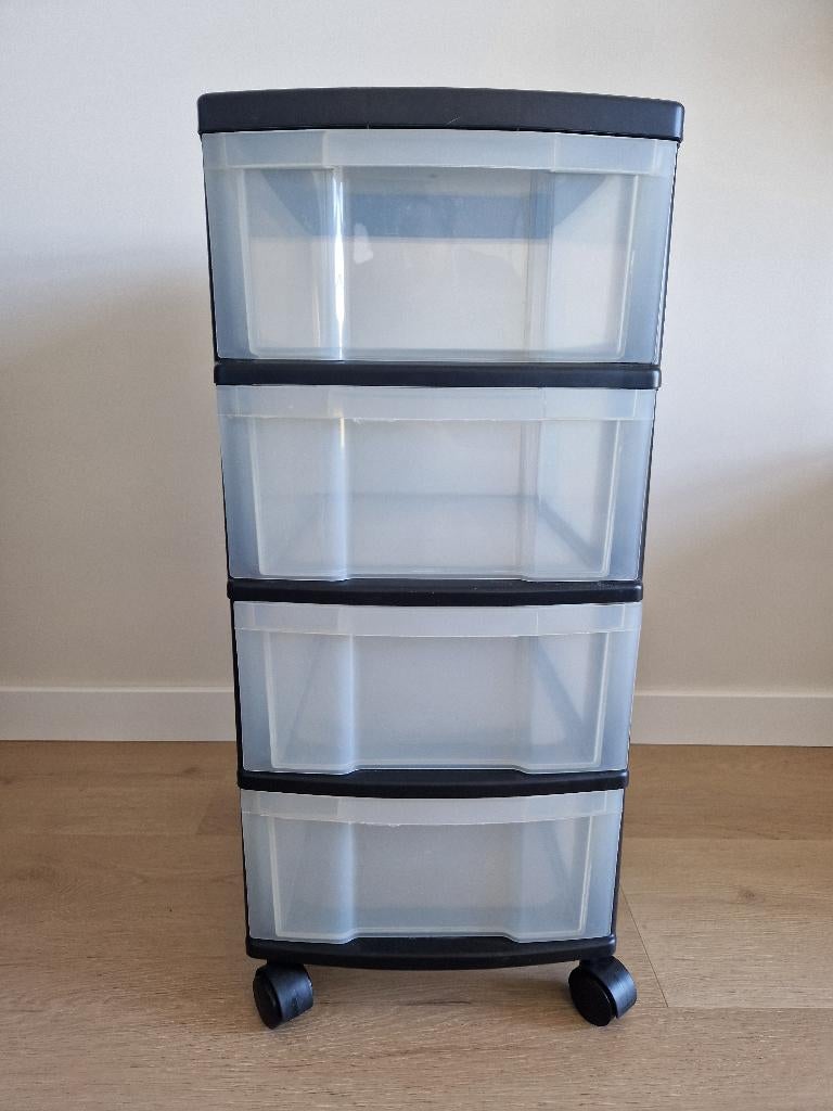 Ladekastje Iris Design, Ophalen, Zo goed als nieuw, 3 of 4 laden, Minder dan 100 cm