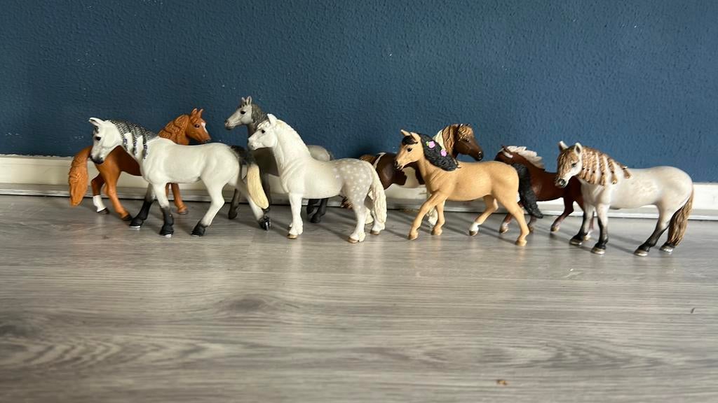 Schleich rijpony’s, Verzamelen, Dierenverzamelingen, Ophalen of Verzenden, Zo goed als nieuw, Paard, Beeldje of Figuurtje