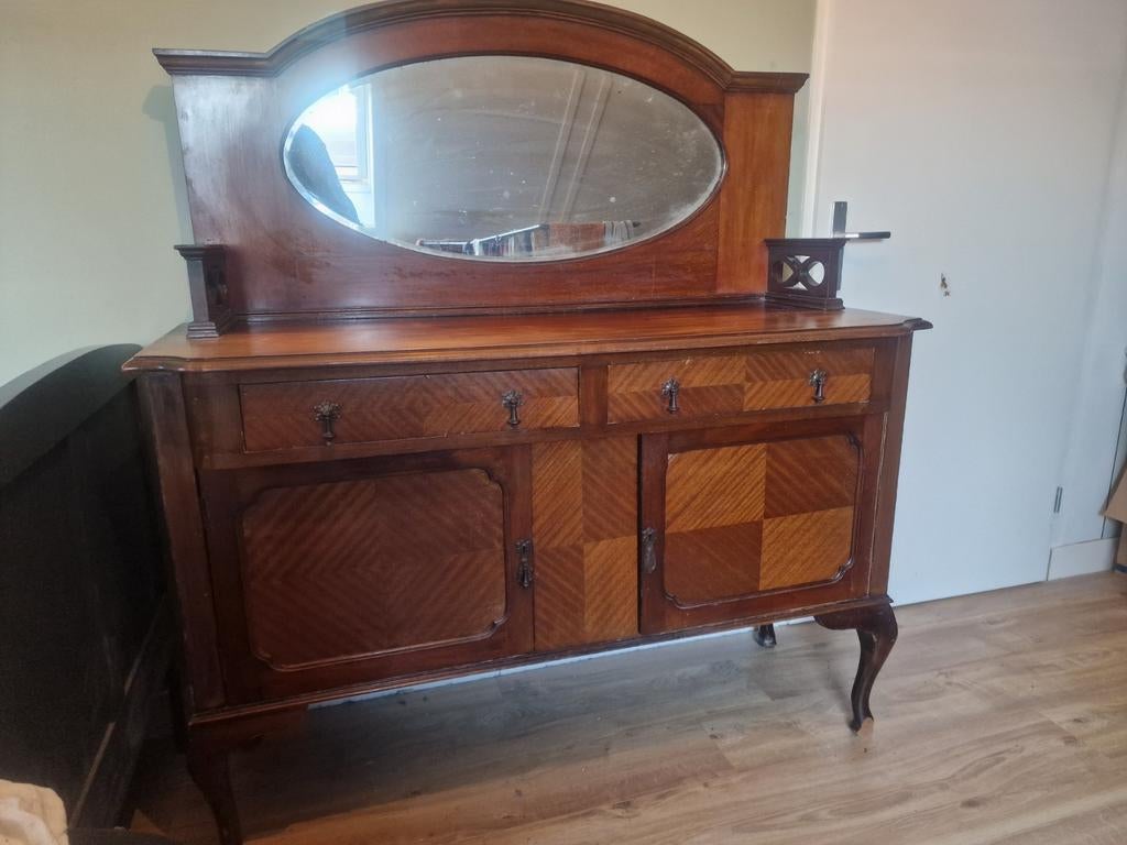 Spiegelkast opknapper, Antiek en Kunst, Antiek | Meubels | Kasten, Ophalen