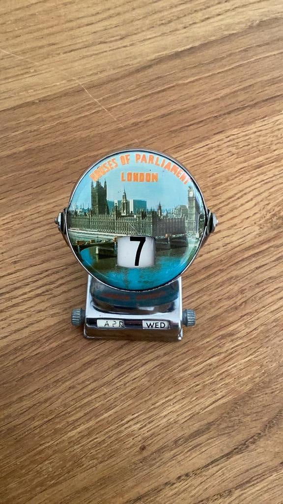 Eeuwigdurende art-deco kalender, Ophalen of Verzenden