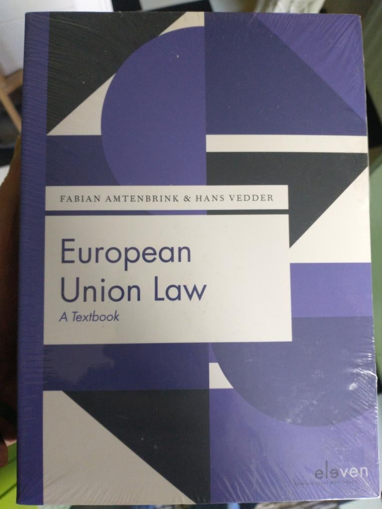 Hans Vedder - European Union Law, Ophalen of Verzenden, Zo goed als nieuw, Hans Vedder; Fabian Amtenbrink, Sociale wetenschap