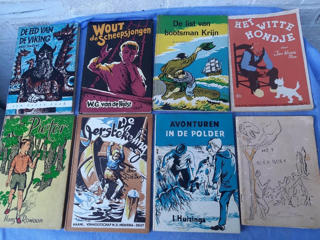 De avonturen in de Polder van L.H. Huizinga, Nostalgisch, Boeken, Ophalen, Gelezen, L.H. Huizinga,, Fictie