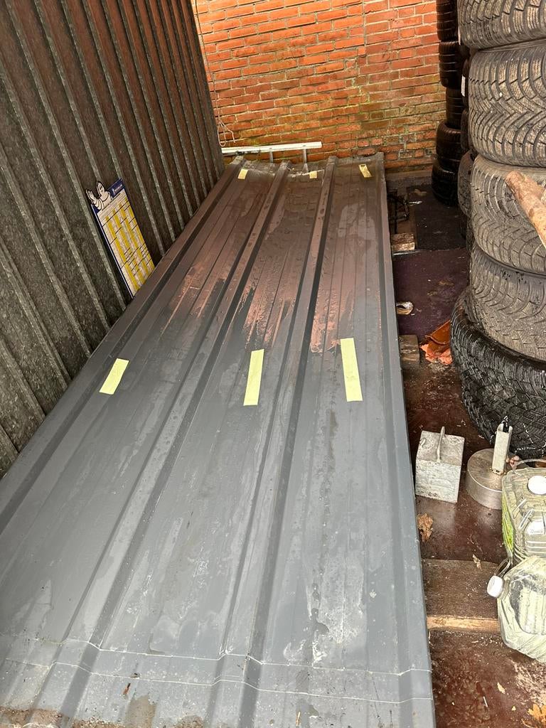 Damwand dakplaten partij, Zo goed als nieuw, 15 m² of meer, Metaal, Ophalen