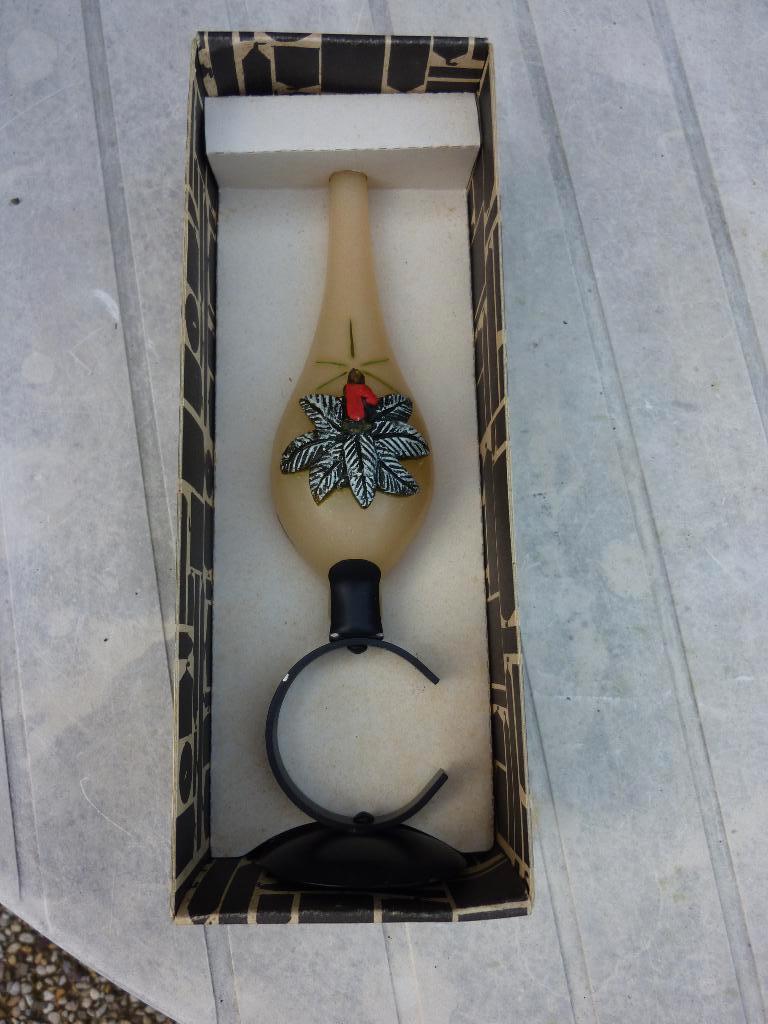 kerstkaars in doos, 70er jaren, Ophalen of Verzenden, Nieuw