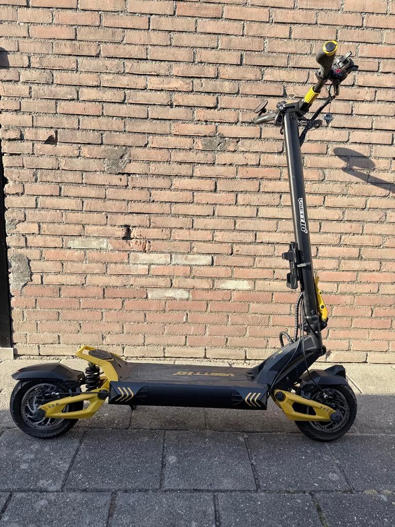 V-sett 10+ elektrische step 2800W 80km/u + accessoires, Fietsen en Brommers, Steps, Ophalen, Gebruikt, Elektrische step (E-scooter)
