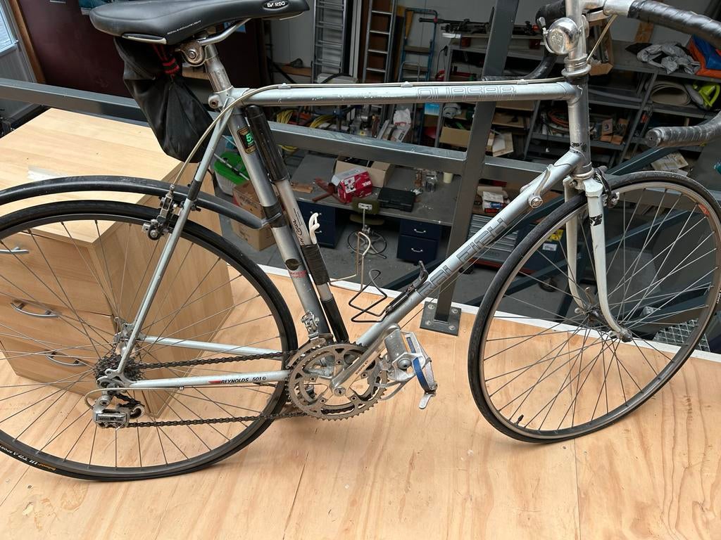 Vintage racefiets - Reynolds 501 - Goede staat, Fietsen en Brommers, Fietsen | Racefietsen, 28 inch, Gebruikt, Heren, 53 tot 57 cm