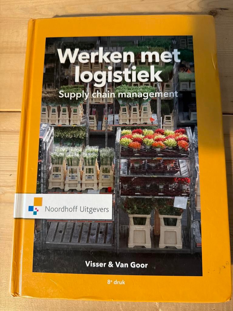 Werken met logistiek - Supply Chain Management 8e druk, Boeken, Studieboeken en Cursussen, Gelezen, HBO, Gamma, Ophalen of Verzenden