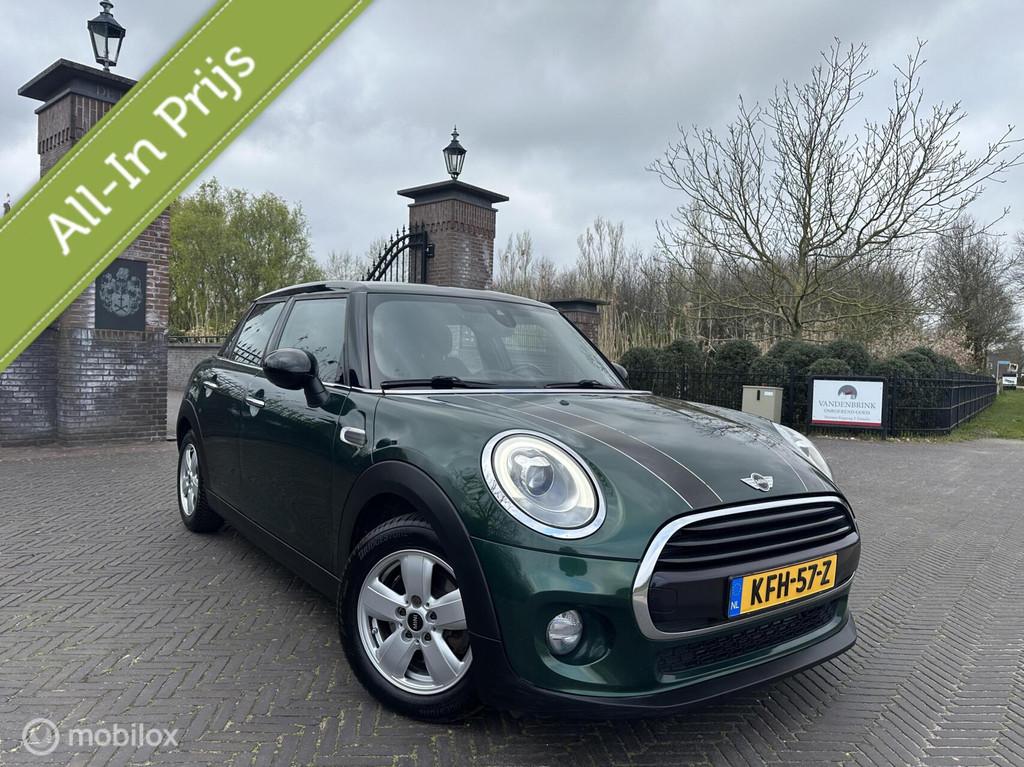 ✅Mini Cooper 1.5 John Cooper Works Automaat Navi ACC LED, 136 pk, Gebruikt, Zwart, Met garantie (alle)
