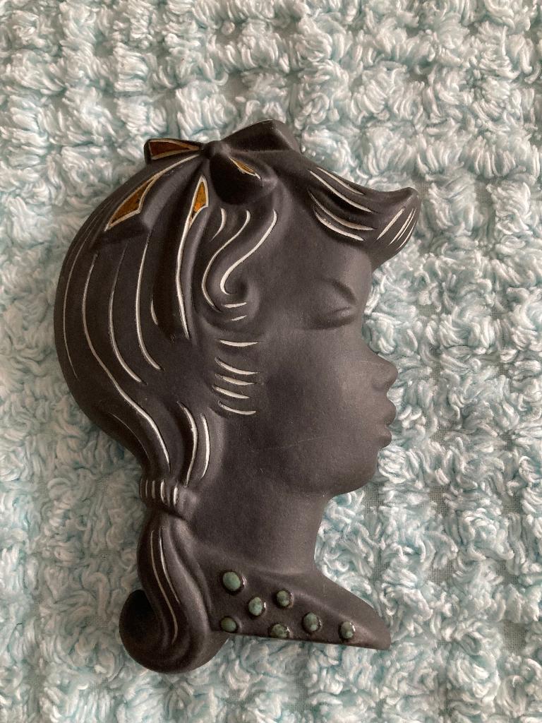 Keramieken meisjeskopje van L'ancora Kroon, Ophalen of Verzenden, Zo goed als nieuw