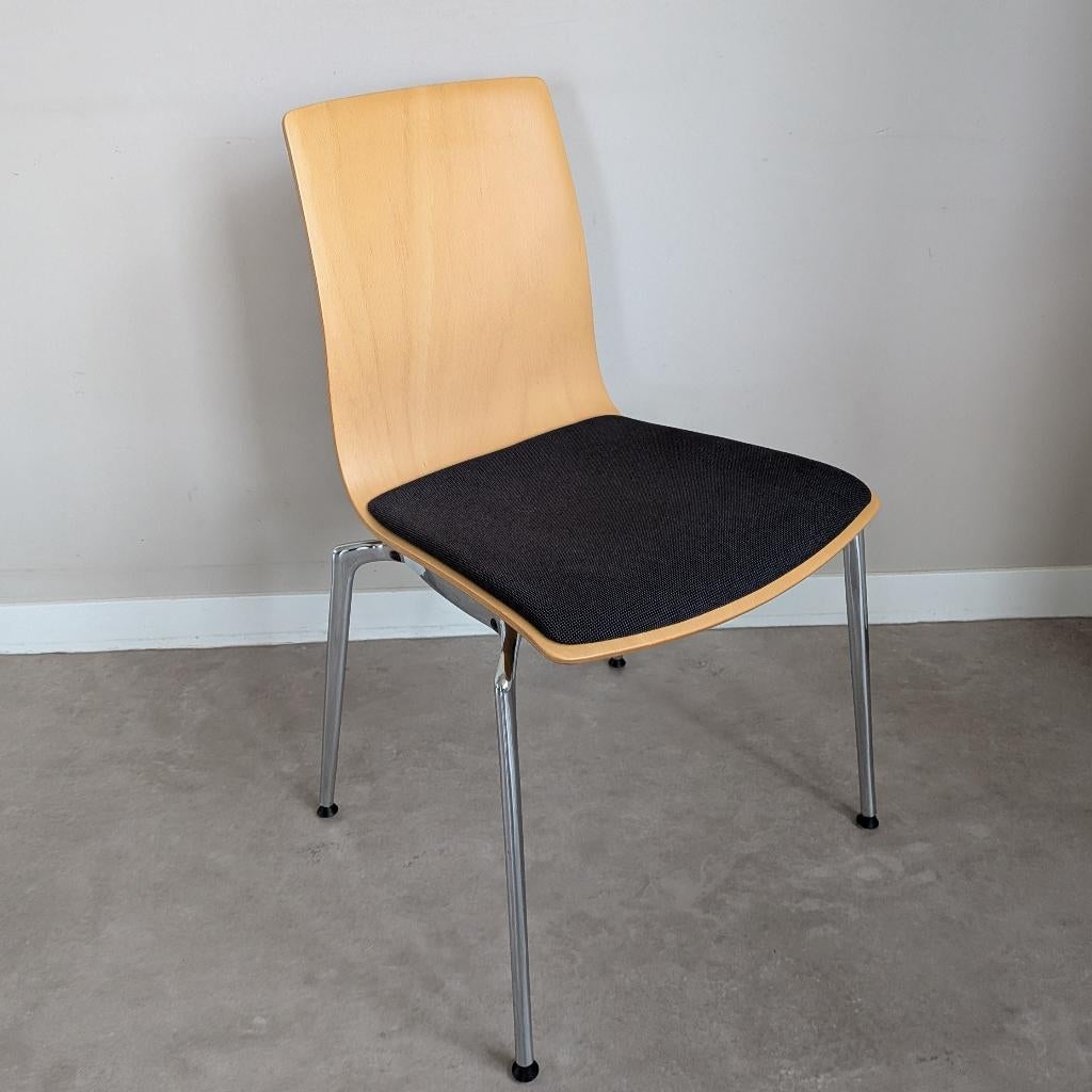 Vintage Kusch en Co design stoel kantoorstoel, Huis en Inrichting, Stoelen, Ophalen, Gebruikt, Bruin, Stof