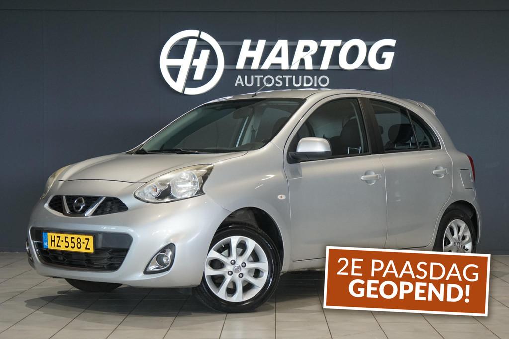 Nissan Micra 1.2 Acenta + AIRCO / CRUISE CONTROL / BLUETOOTH, Voorwielaandrijving, Stof, Gebruikt, 1198 cc