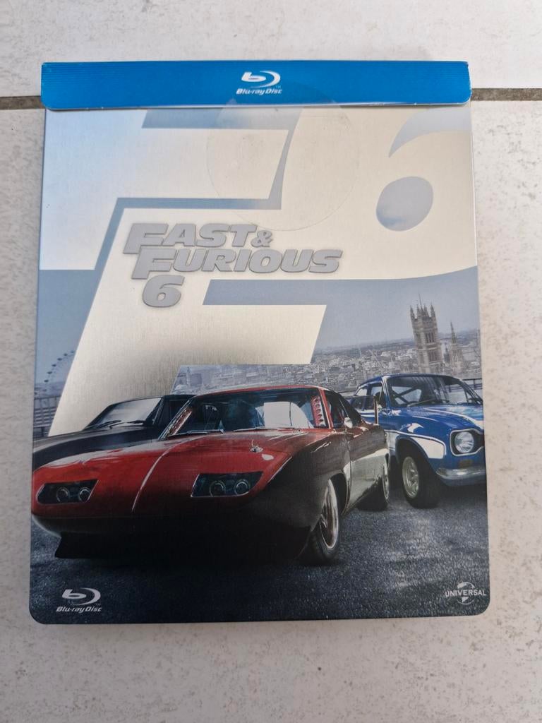 Fast & Furious 6 - Metalen Editie Blu-ray Disc, Ophalen of Verzenden, Zo goed als nieuw, Actie