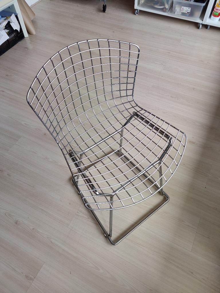 Bertoia Wire Side Chair x2, Huis en Inrichting, Stoelen, Ophalen, Gebruikt, Twee, Overige kleuren